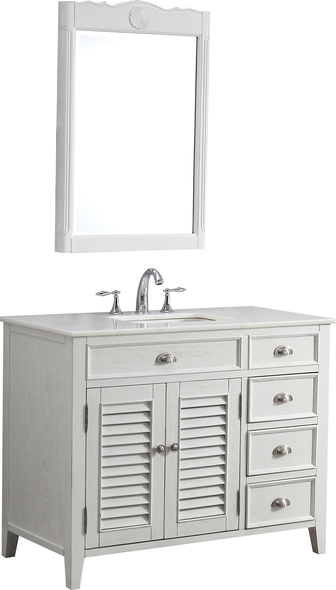best bathroom vanities for small bathrooms Modetti Pure White Cottage