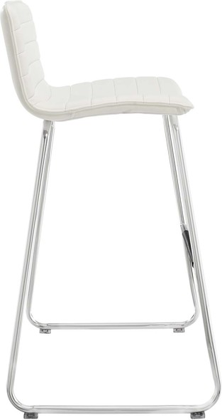 grey counter height bar stools Modway Furniture Bar and Counter Stools White