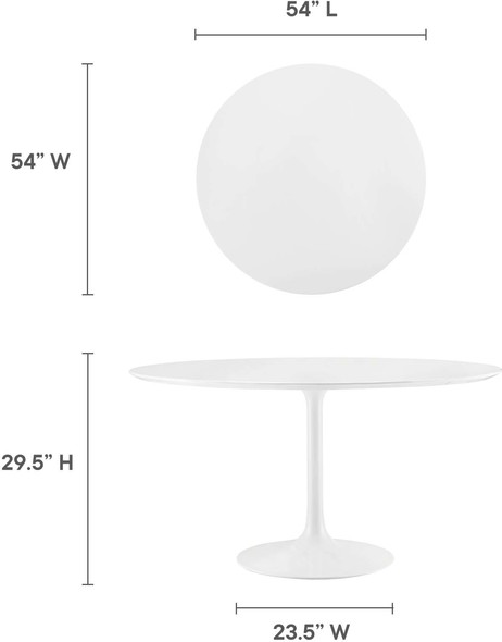 extendable dining room sets Modway Furniture Bar and Dining Tables Dining Room Tables White