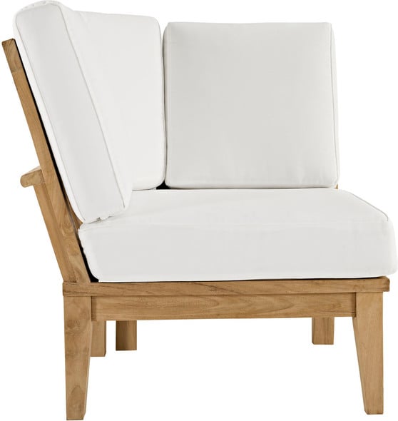 patio furniture with straps Modway Furniture Daybeds and Lounges Outdoor Sofas and Sectionals Natural White