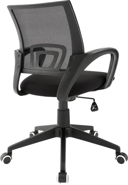 home desk and chair Modway Furniture Office Chairs Black