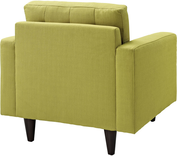 leather easy chair Modway Furniture Sofas and Armchairs Wheatgrass