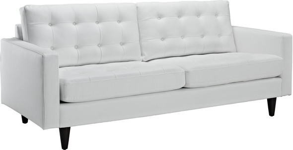 affordable sectional couches near me Modway Furniture Sofas and Armchairs White