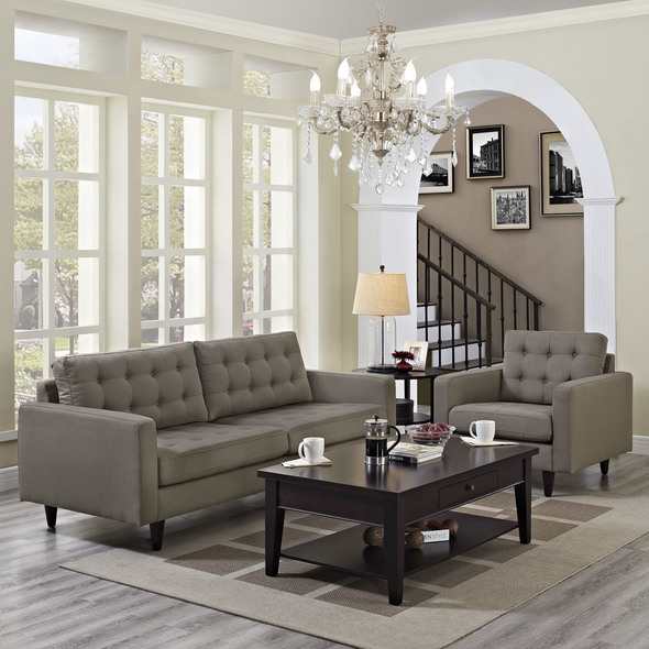 circle sectional sofa Modway Furniture Sofas and Armchairs Granite