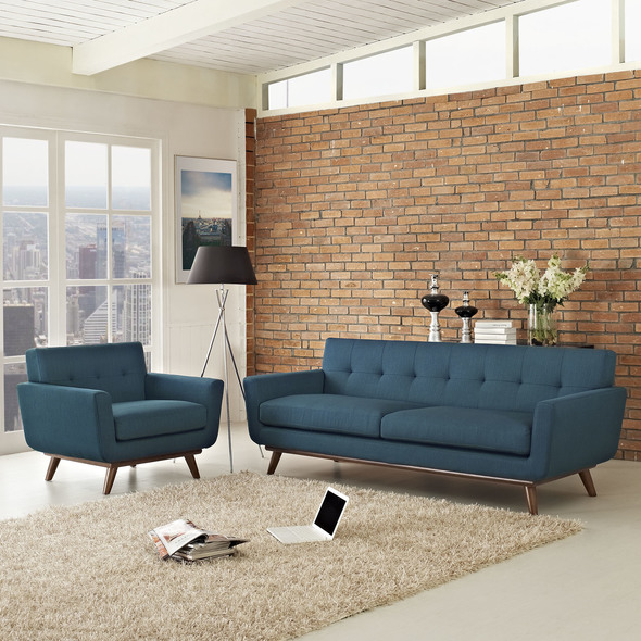 love seat sectional couch Modway Furniture Sofas and Armchairs Azure
