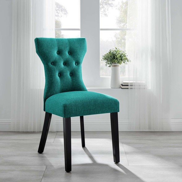 kitchen tables and chairs near me Modway Furniture Dining Chairs Teal