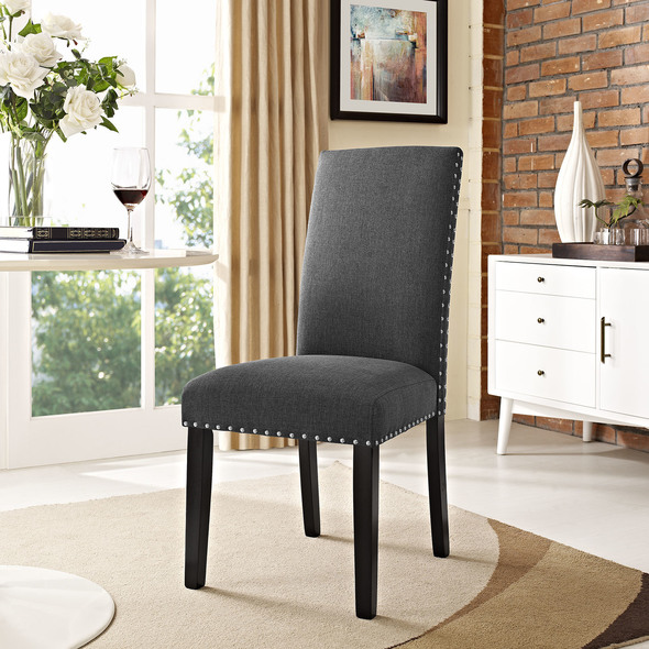 blue dining chair covers Modway Furniture Dining Chairs Gray