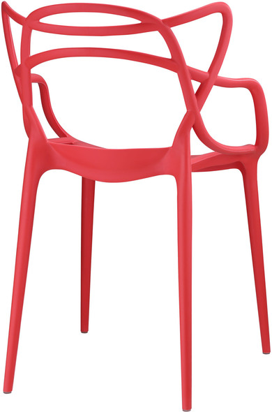 light gray dining chairs Modway Furniture Dining Chairs Red