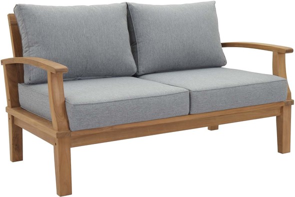 modway sofa Modway Furniture Sofa Sectionals Outdoor Sofas and Sectionals Natural Gray