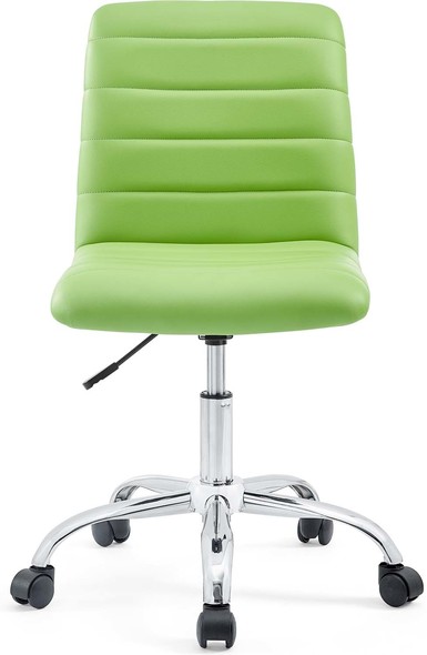 computer table and chair for work from home Modway Furniture Office Chairs Bright Green