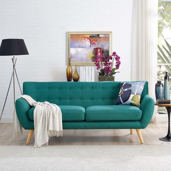 grey sectional couch living room Modway Furniture Sofas and Armchairs Sofas and Loveseat Teal