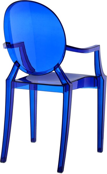 contemporary dining room furniture Modway Furniture Dining Chairs Blue