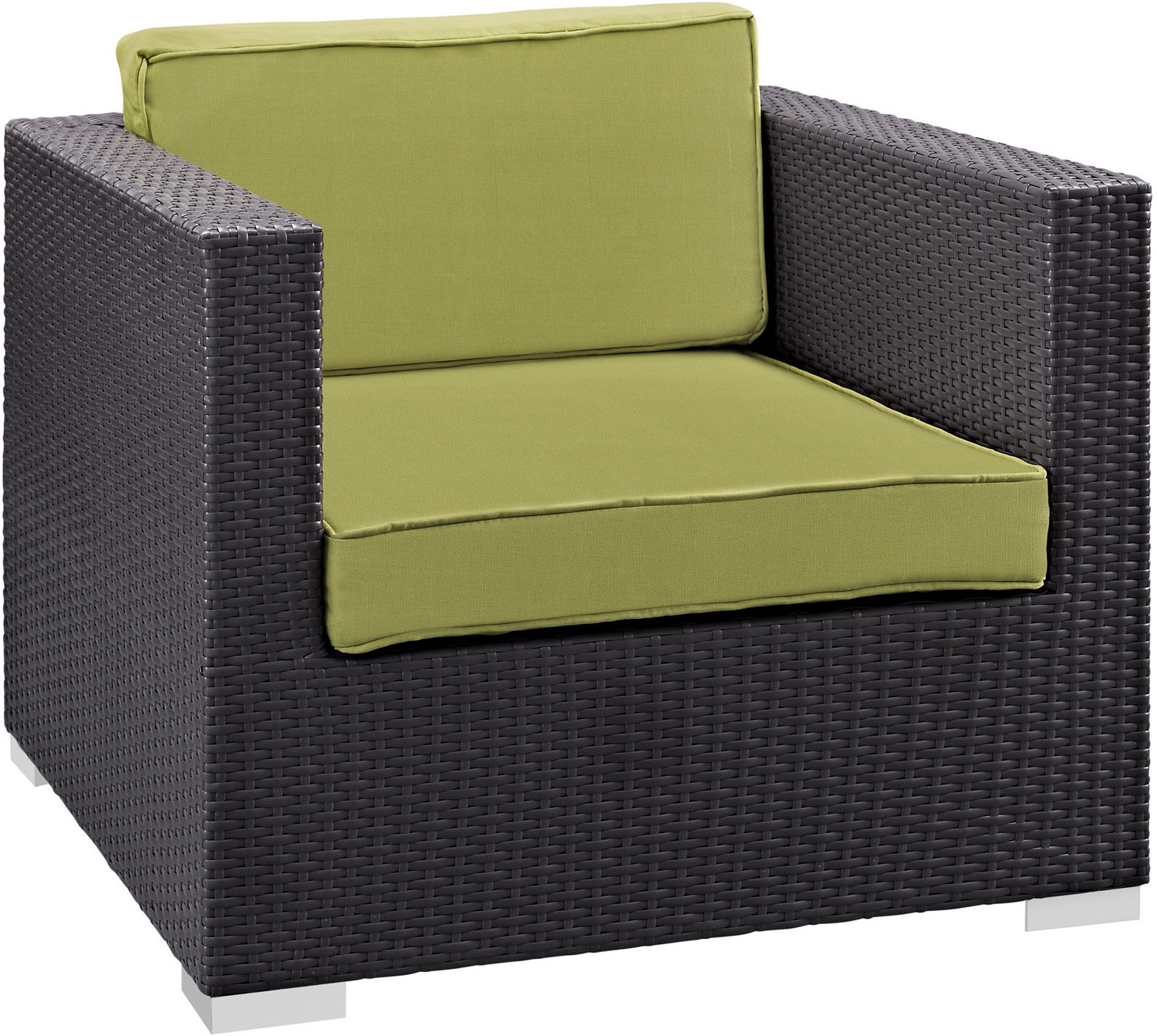 sofa with matching chaise Modway Furniture Sofa Sectionals Outdoor Sofas and Sectionals Espresso Peridot
