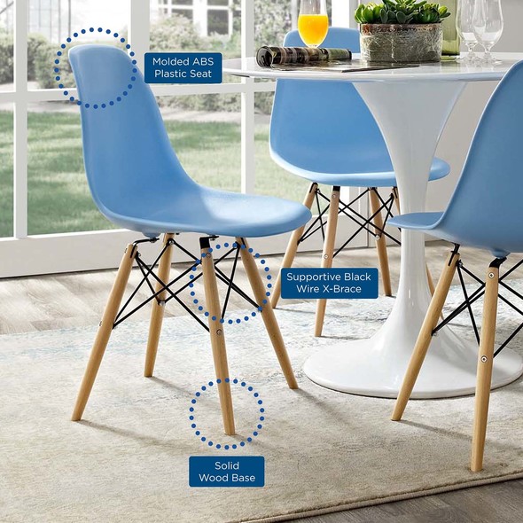 cheap dining chair set Modway Furniture Dining Chairs Light Blue