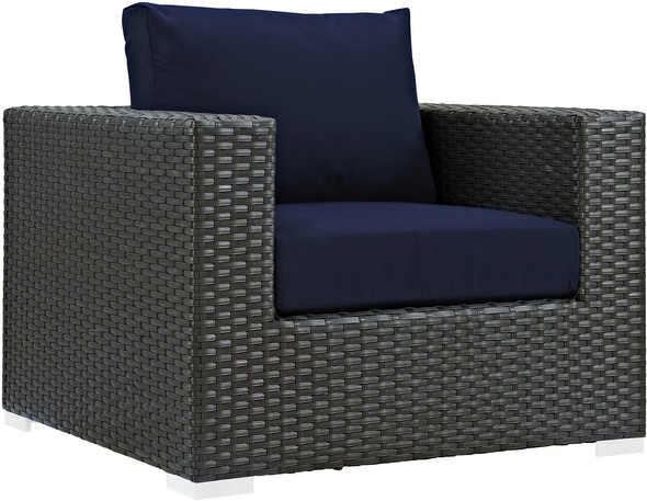 outdoor modular sectional sofa Modway Furniture Sofa Sectionals Canvas Navy