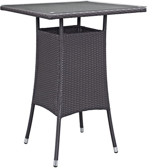 outdoor grill and bar Modway Furniture Bar and Dining Espresso Peridot