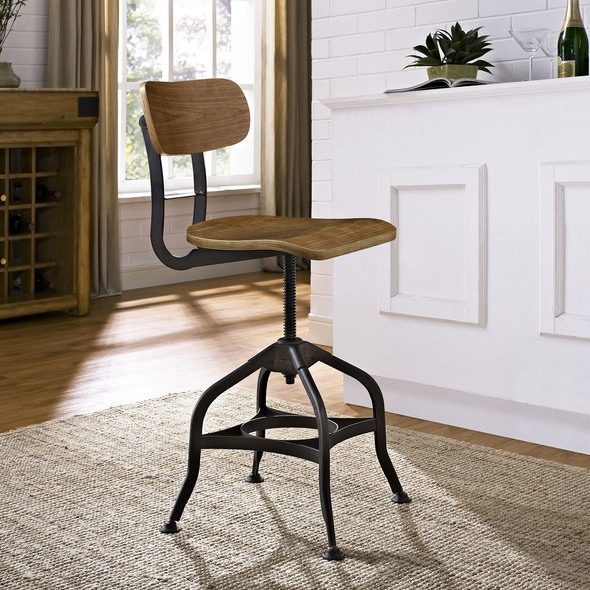 bar stools gold and white Modway Furniture Bar and Counter Stools Brown