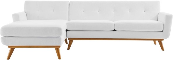 low price sectional couch Modway Furniture Sofas and Armchairs White
