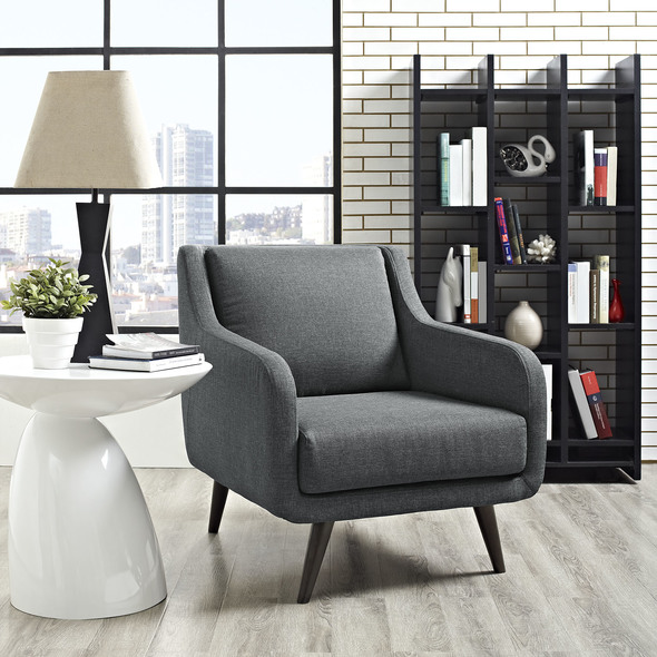 living room seating Modway Furniture Sofas and Armchairs Gray