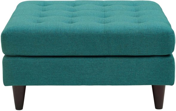 cushion box bench Modway Furniture Benches and Stools Teal