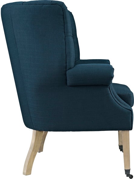 modern navy accent chair Modway Furniture Lounge Chairs and Chaises Chairs Azure