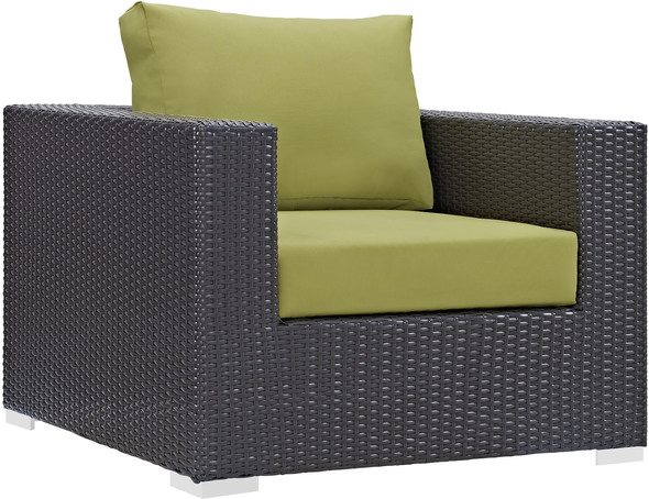 outdoor patio seating furniture Modway Furniture Sofa Sectionals Espresso Peridot