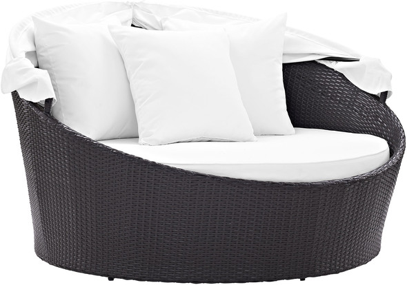 cheapest place to buy outdoor furniture Modway Furniture Daybeds and Lounges Espresso White