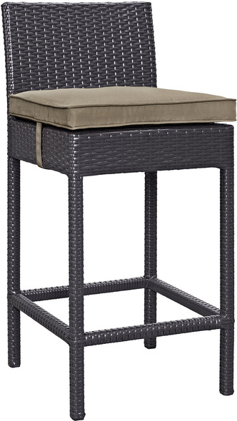 high top table for deck Modway Furniture Bar and Dining Espresso Mocha