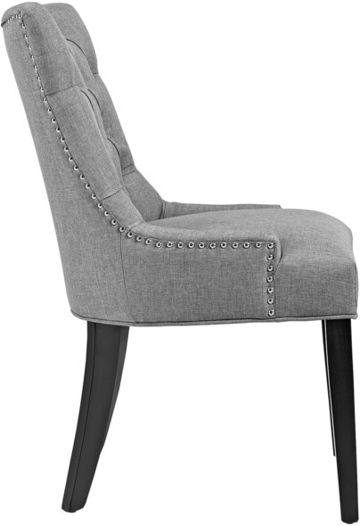 light grey upholstered dining chairs Modway Furniture Dining Chairs Light Gray