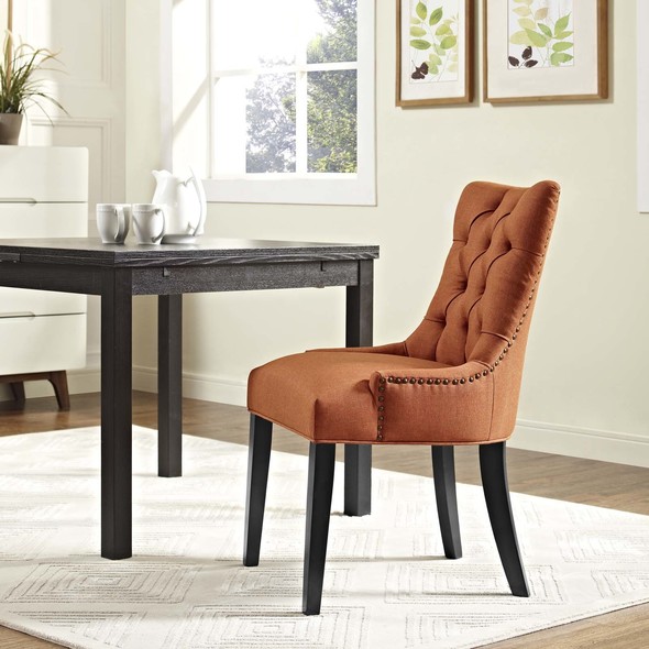 black dining room chair covers Modway Furniture Dining Chairs Orange