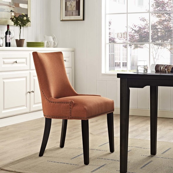 dining table and stool set Modway Furniture Dining Chairs Orange