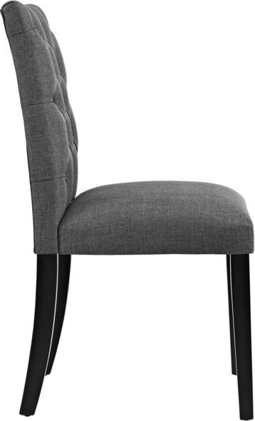 best material for dining chairs Modway Furniture Dining Chairs Gray