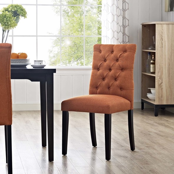dining set and chairs Modway Furniture Dining Chairs Dining Room Chairs Orange