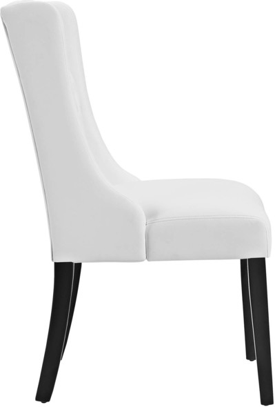 white fabric dining chairs Modway Furniture Dining Chairs White