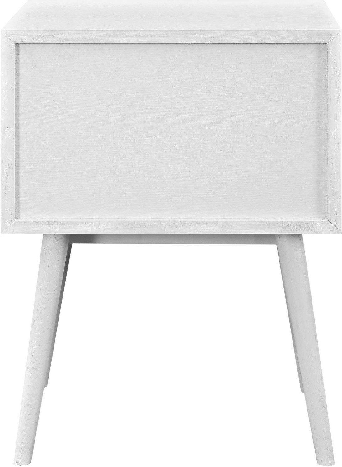 one drawer nightstand Modway Furniture Case Goods White