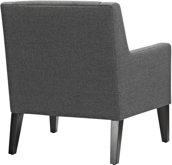design accent chair Modway Furniture Sofas and Armchairs Gray