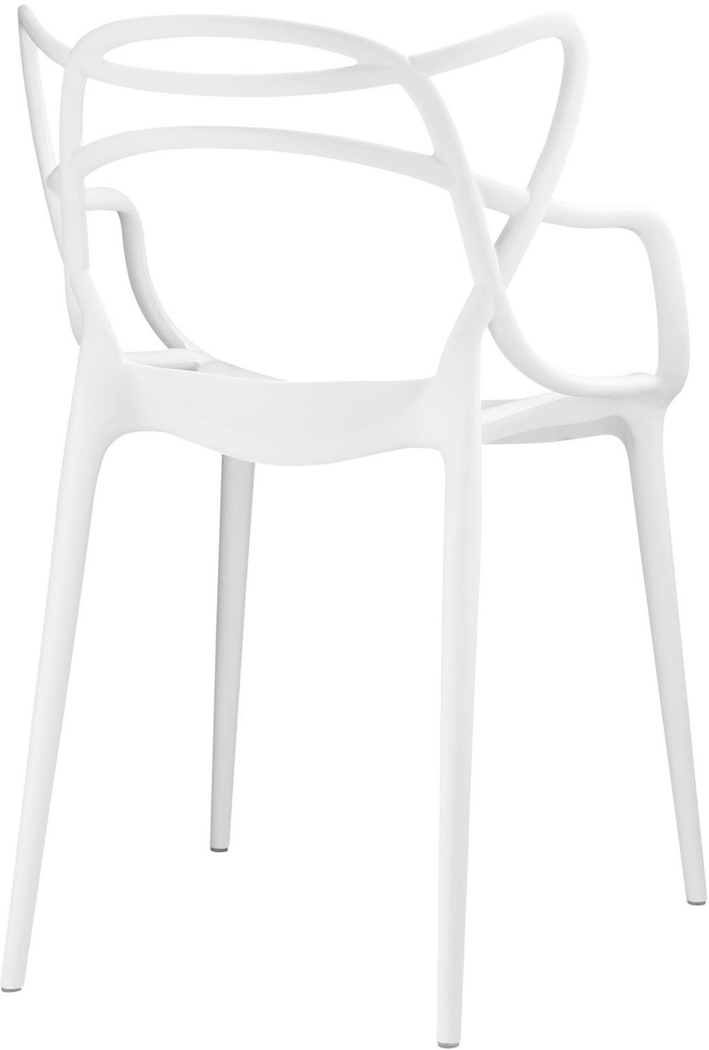 high top kitchen table set for 4 Modway Furniture Dining Chairs Dining Room Sets White