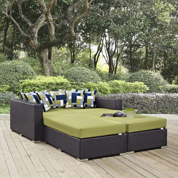 outdoor patio furniture for sale near me Modway Furniture Daybeds and Lounges Espresso Peridot