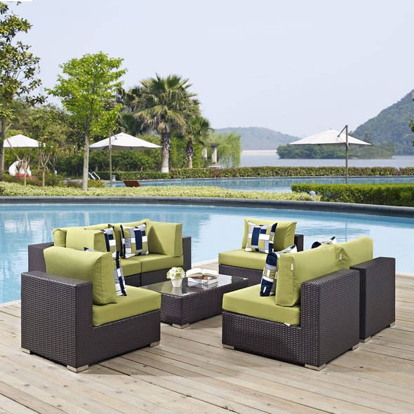 modway outdoor Modway Furniture Sofa Sectionals Espresso Peridot