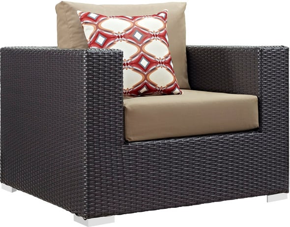 turquoise patio furniture Modway Furniture Sofa Sectionals Espresso Mocha