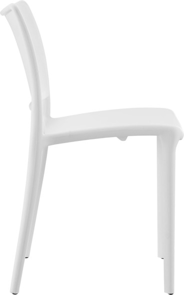 velvet dining chairs Modway Furniture Dining Chairs White
