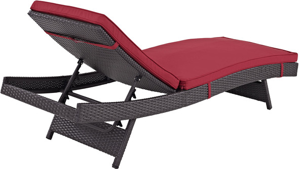 patio furniture sale 3 piece Modway Furniture Daybeds and Lounges Outdoor Lounge and Lounge Sets Espresso Red