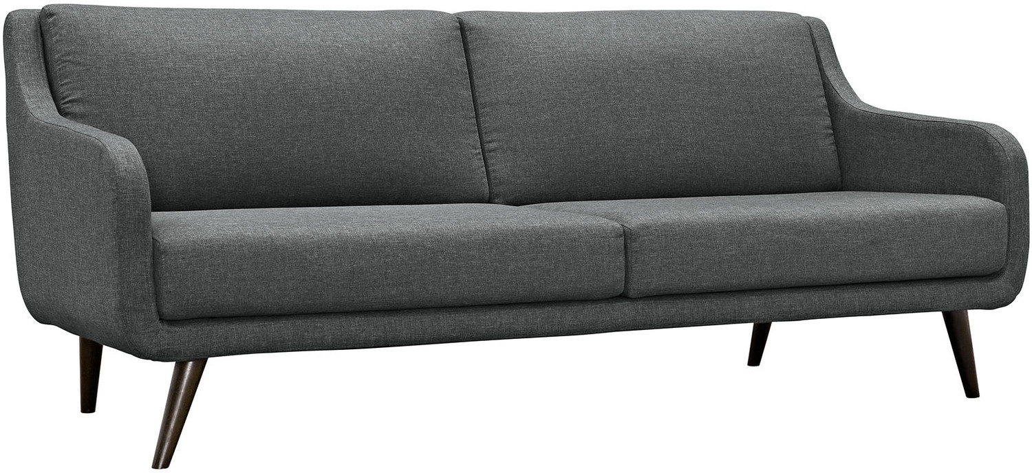 cream sectional sofa Modway Furniture Sofas and Armchairs Gray