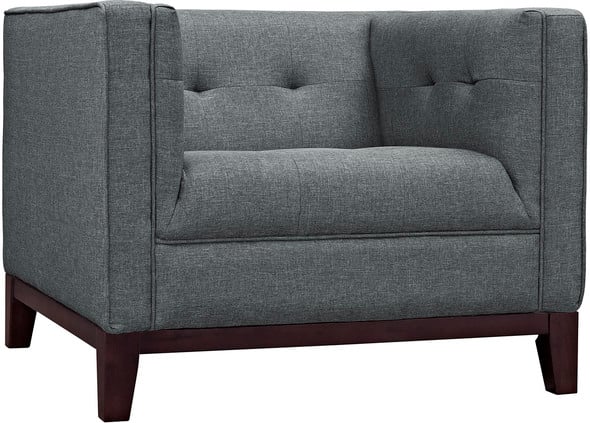 sectional sofa bed with chaise Modway Furniture Sofas and Armchairs Gray
