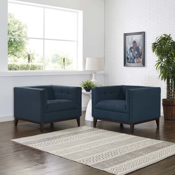 white accent chair living room Modway Furniture Sofas and Armchairs Azure