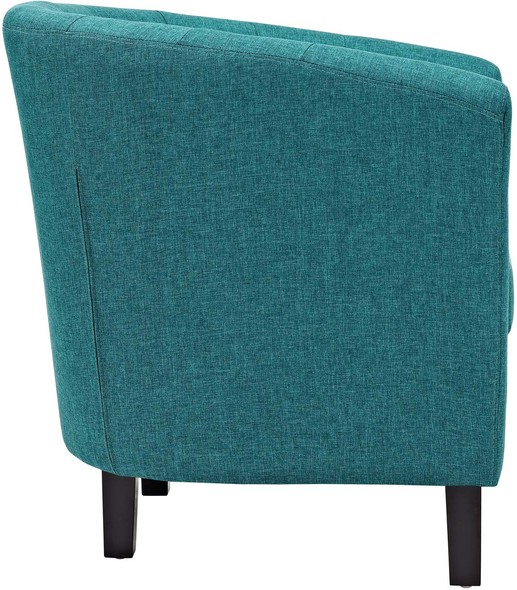 contemporary chair and ottoman Modway Furniture Sofas and Armchairs Teal