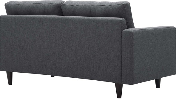 sofa sleeper sectional couch Modway Furniture Sofa Sectionals Gray