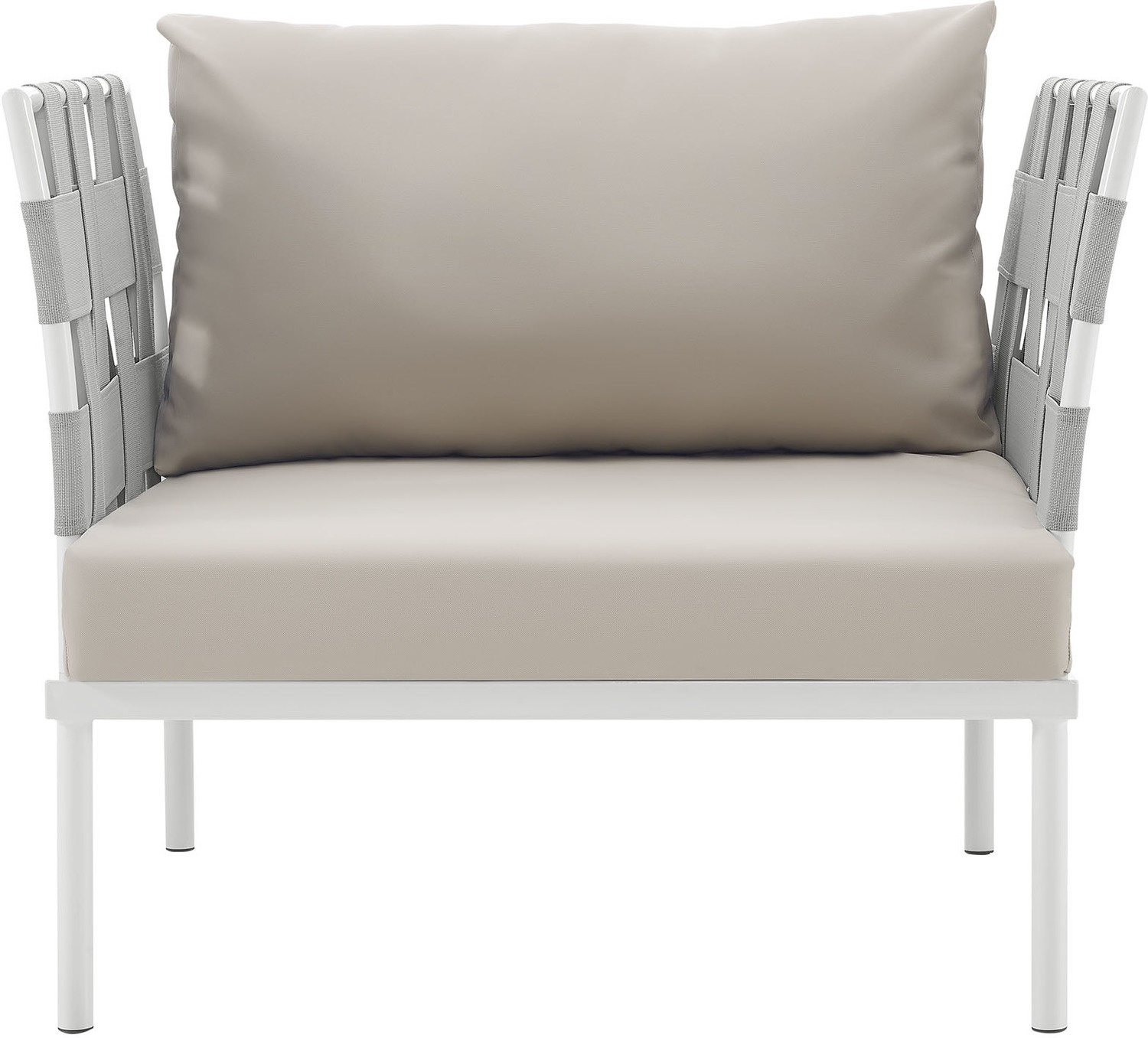 accent chair table Modway Furniture Sofa Sectionals White Beige