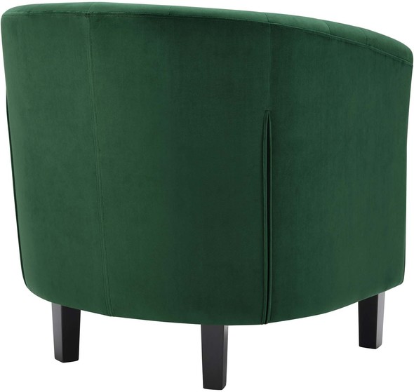 velvet swivel arm chair Modway Furniture Sofas and Armchairs Emerald