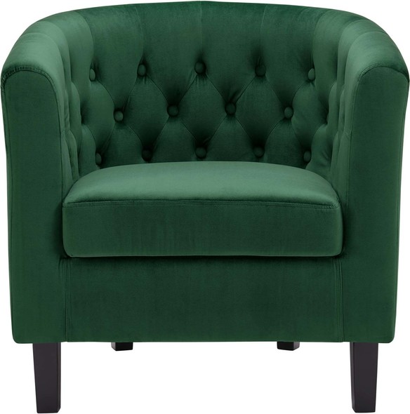 velvet swivel arm chair Modway Furniture Sofas and Armchairs Emerald